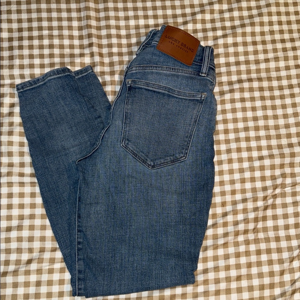 Lucky Brand High Rise Blue Jeans